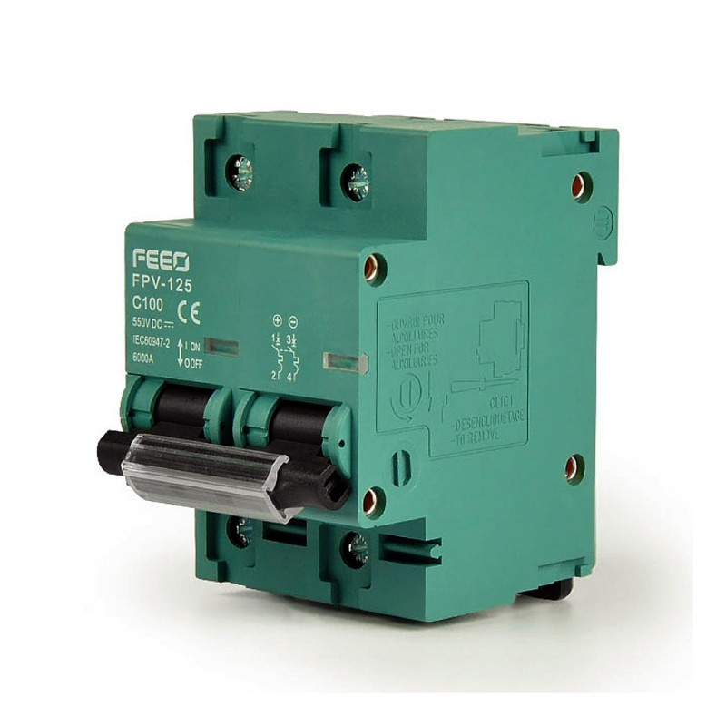 NEW Universal 35 Amp Push Button Thermal Circuit Breaker 12-50VDC 125