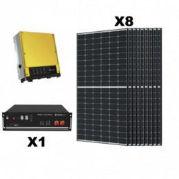 Kit fotovoltaico 3kW +...