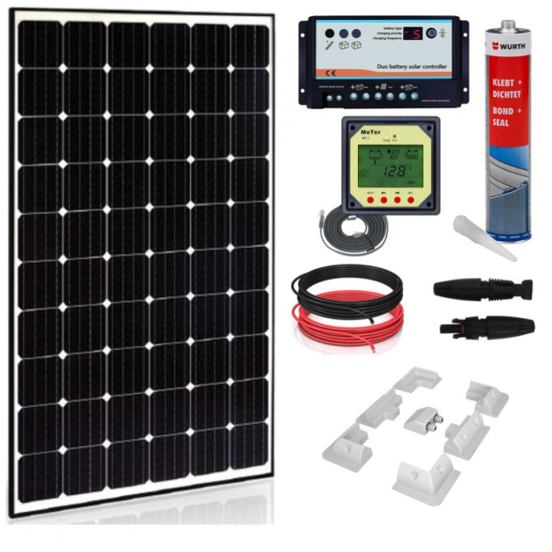 Kit fotovoltaico per camper 300W completo